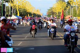 Caminata Trabajo y Paz... Unida, Nicaragua Triunfa!