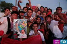 Caminata Trabajo y Paz... Unida, Nicaragua Triunfa!