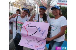Caminata Trabajo y Paz... Unida, Nicaragua Triunfa!