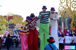 Caminata Trabajo y Paz... Unida, Nicaragua Triunfa!