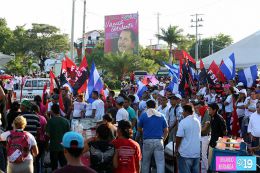 Caminata Trabajo y Paz... Unida, Nicaragua Triunfa!
