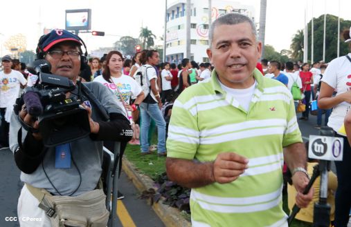 Más fotos de la Caminata Trabajo y Paz… Unida, Nicaragua Triunfa!