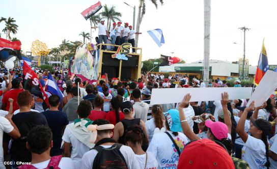 Más fotos de la Caminata Trabajo y Paz… Unida, Nicaragua Triunfa!