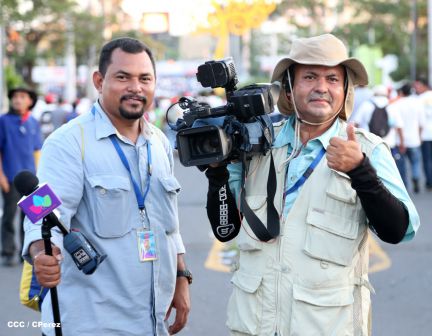 Más fotos de la Caminata Trabajo y Paz… Unida, Nicaragua Triunfa!