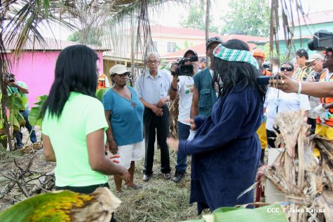 Simulacro protector ante huracanes en la Costa Caribe