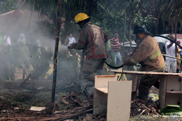 Simulacro protector ante huracanes en la Costa Caribe