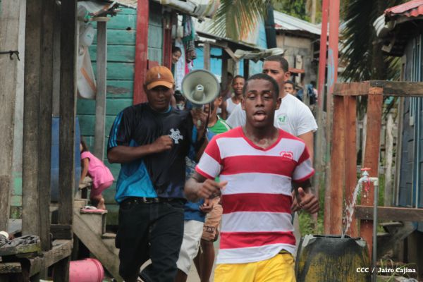 Simulacro protector ante huracanes en la Costa Caribe