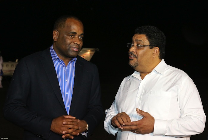 Arriban mandatarios del Caribe