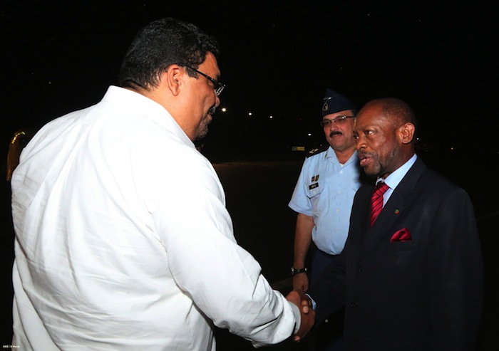 Arriban mandatarios del Caribe