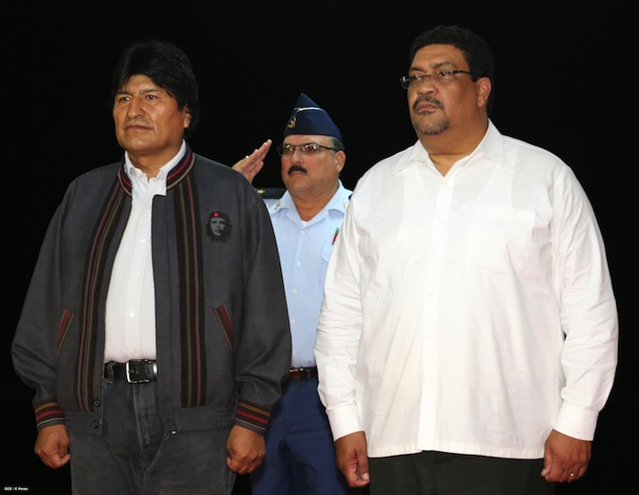 Evo Morales arriba a Nicaragua para participar en Cumbre Petrocaribe