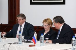 Ministra de Salud de la Federación de Rusia cumple intensa agenda de trabajo