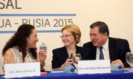 Ministra de Salud de la Federación de Rusia cumple intensa agenda de trabajo