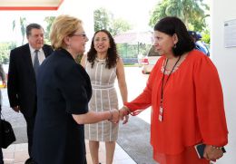 Ministra de Salud de la Federación de Rusia cumple intensa agenda de trabajo