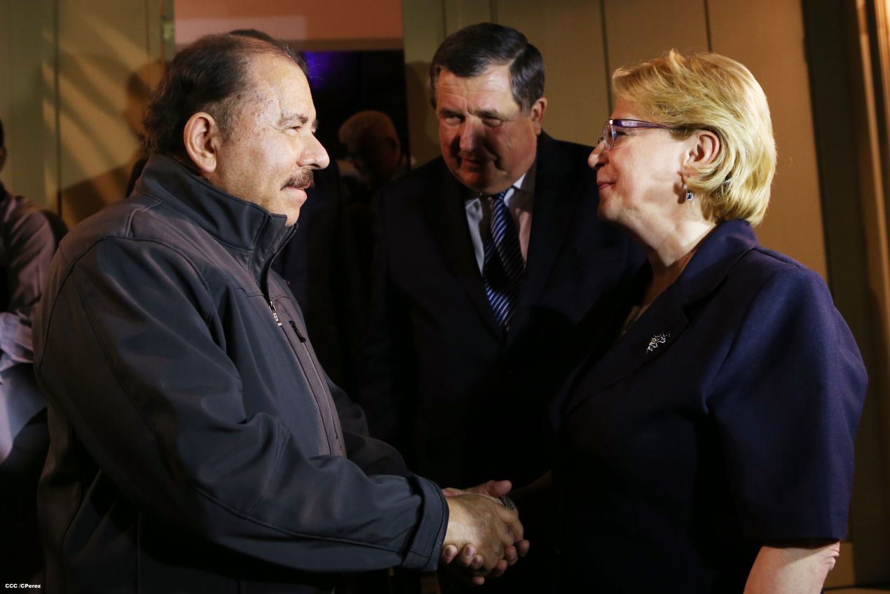 Presidente Daniel se reúne con delegación Rusa encabezada por Ministra de Salud Veronika Skvortsova