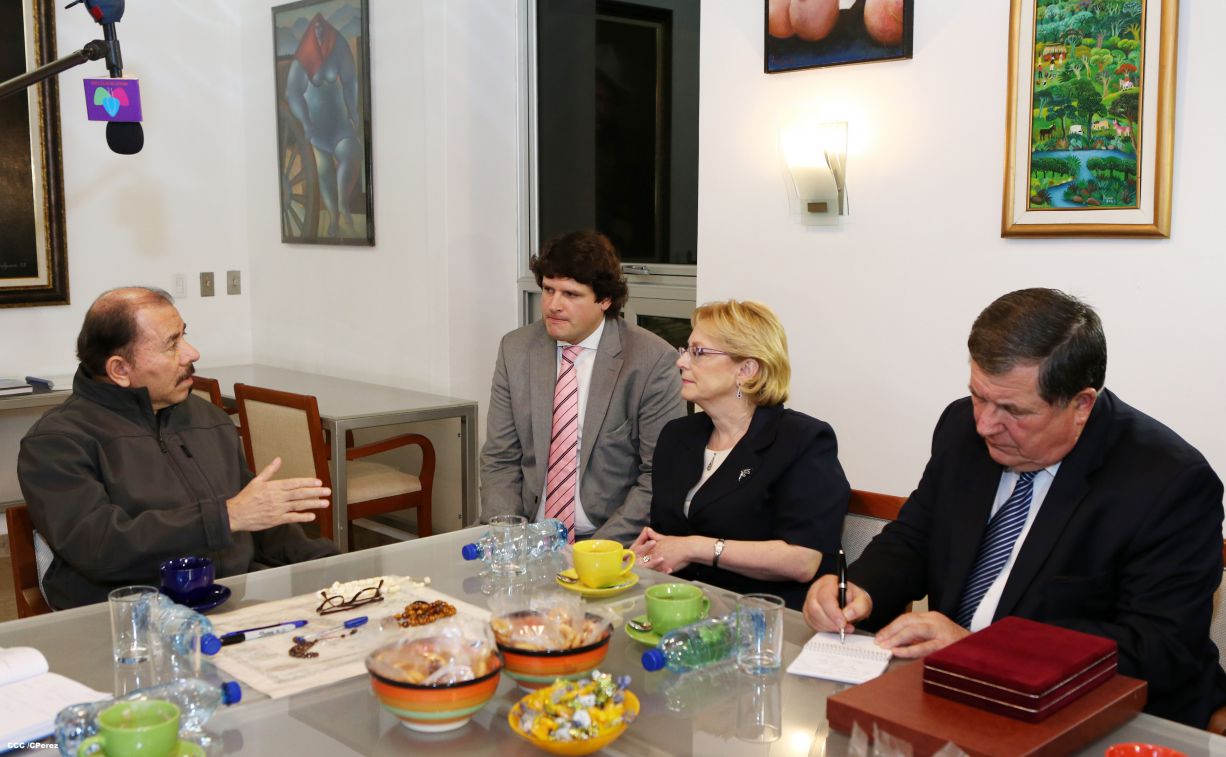 Presidente Daniel se reúne con delegación Rusa encabezada por Ministra de Salud Veronika Skvortsova