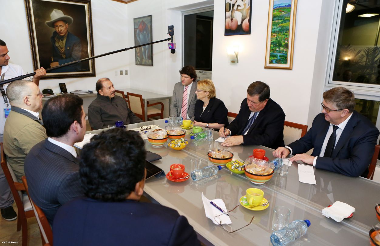 Presidente Daniel se reúne con delegación Rusa encabezada por Ministra de Salud Veronika Skvortsova