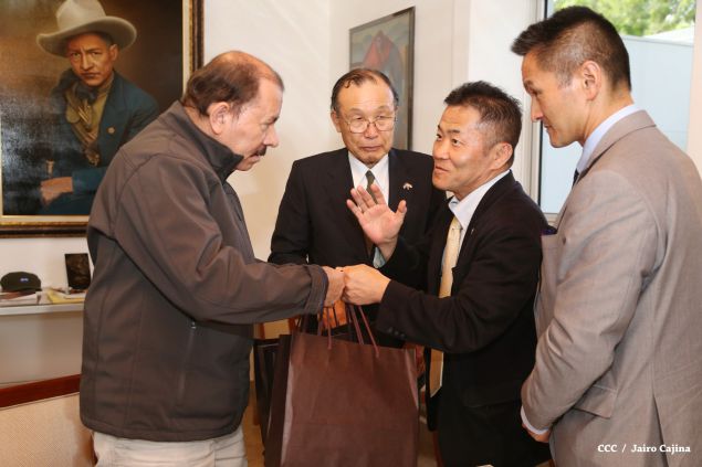 Presidente Daniel sostiene encuentro con representantes del grupo empresarial japonés Yazaki Corporation