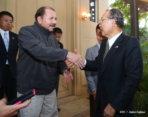 Presidente Daniel sostiene encuentro con representantes del grupo empresarial japonés Yazaki Corporation