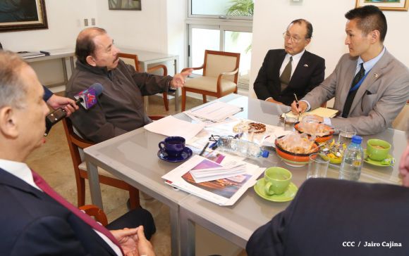 Presidente Daniel sostiene encuentro con representantes del grupo empresarial japonés Yazaki Corporation