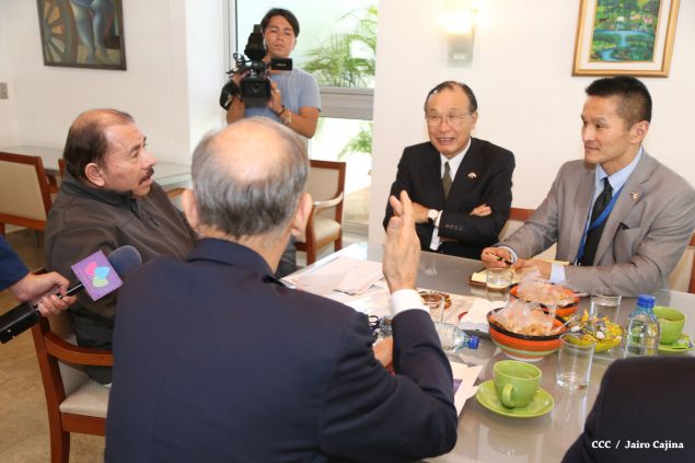 Presidente Daniel sostiene encuentro con representantes del grupo empresarial japonés Yazaki Corporation
