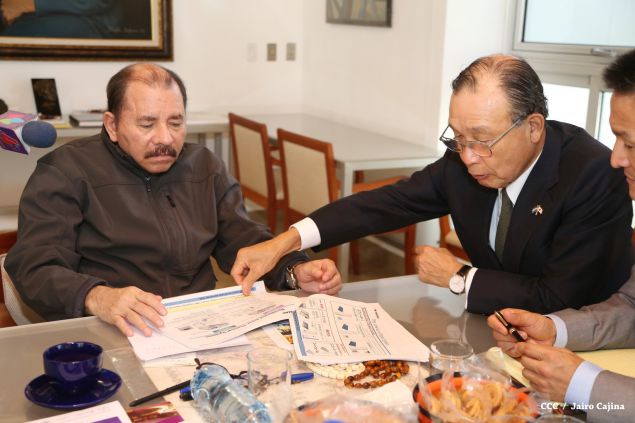 Presidente Daniel sostiene encuentro con representantes del grupo empresarial japonés Yazaki Corporation