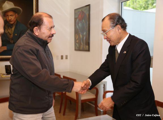 Presidente Daniel sostiene encuentro con representantes del grupo empresarial japonés Yazaki Corporation
