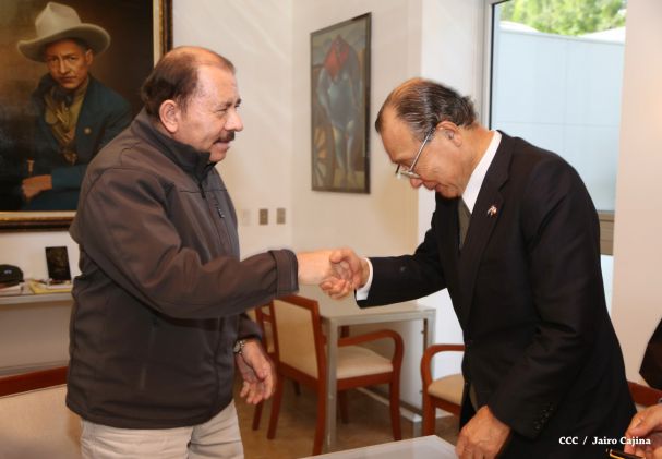 Presidente Daniel sostiene encuentro con representantes del grupo empresarial japonés Yazaki Corporation