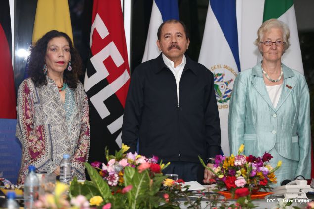 Daniel y Rosario reciben cartas credenciales de nuevos embajadores de Colombia, El Salvador, Italia y Alemania