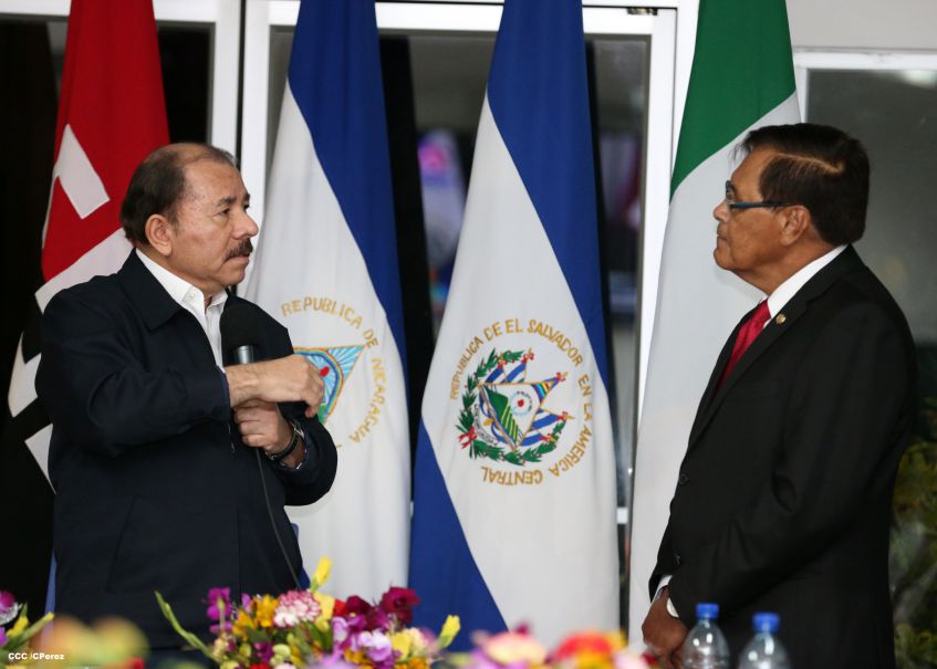 Daniel y Rosario reciben cartas credenciales de nuevos embajadores de Colombia, El Salvador, Italia y Alemania