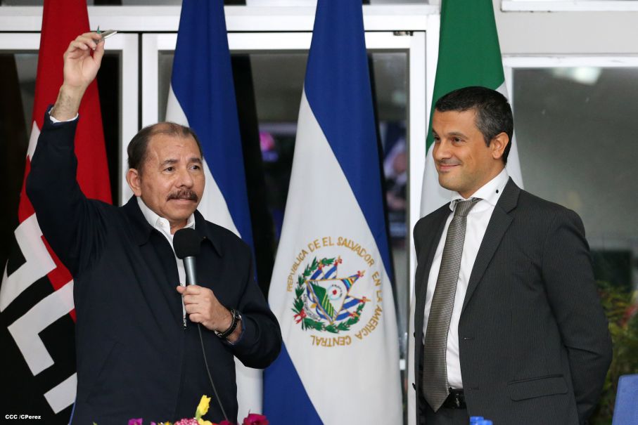 Daniel y Rosario reciben cartas credenciales de nuevos embajadores de Colombia, El Salvador, Italia y Alemania