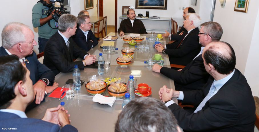 Presidente Daniel se reúne con empresarios de la Asociación de Zonas Francas de las Américas