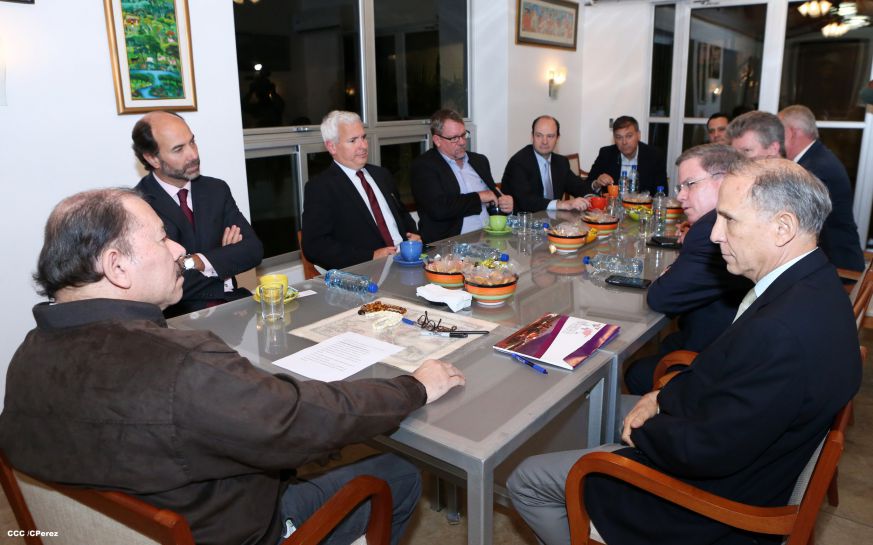 Presidente Daniel se reúne con empresarios de la Asociación de Zonas Francas de las Américas