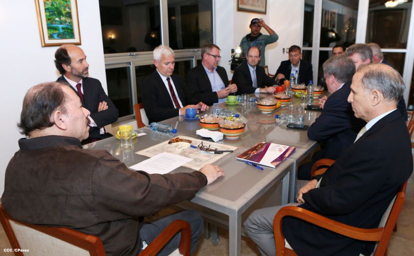 Presidente Daniel se reúne con empresarios de la Asociación de Zonas Francas de las Américas