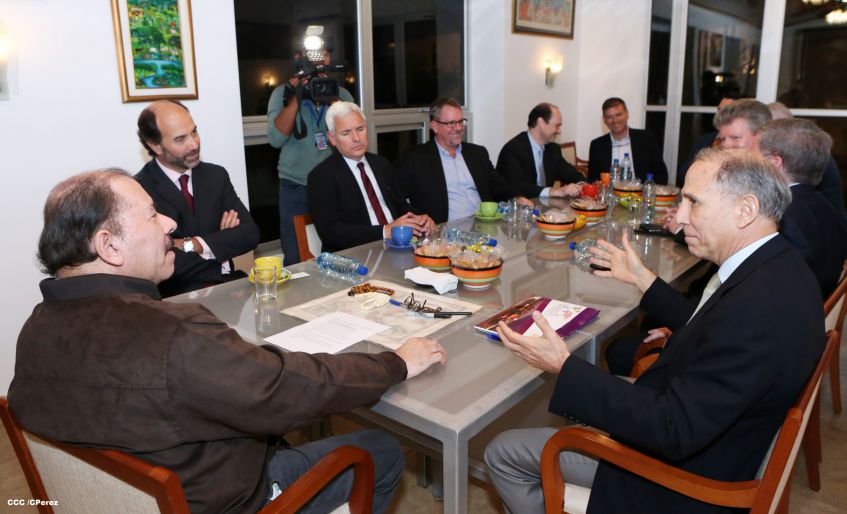 Presidente Daniel se reúne con empresarios de la Asociación de Zonas Francas de las Américas