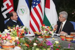 Daniel y Rosario reciben cartas credenciales de embajadores de Chile, Francia, EEUU y Palestina