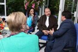 Presidente Daniel y Compañera Rosario sostienen encuentro con el Subsecretario Adjunto de Estados Unidos, Francisco Palmieri