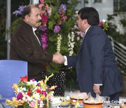 Presidente Daniel y Compañera Rosario sostienen encuentro con el Subsecretario Adjunto de Estados Unidos, Francisco Palmieri