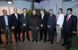 Presidente Daniel se reúne con presidente del Grupo Regional Aval