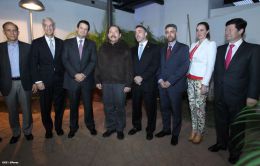 Presidente Daniel se reúne con presidente del Grupo Regional Aval