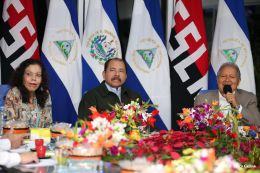 Presidente Daniel se reúne con su homólogo salvadoreño Salvador Sánchez Cerén