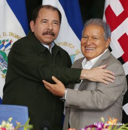 Presidente Daniel se reúne con su homólogo salvadoreño Salvador Sánchez Cerén