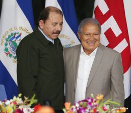 Presidente Daniel se reúne con su homólogo salvadoreño Salvador Sánchez Cerén