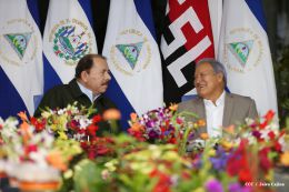 Presidente Daniel se reúne con su homólogo salvadoreño Salvador Sánchez Cerén