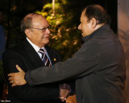 Daniel y Rosario se reúnen con el presidente electo de Guatemala, Jimmy Morales