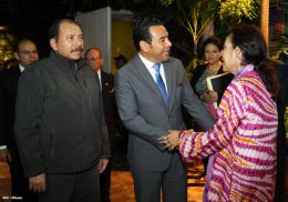 Daniel y Rosario se reúnen con el presidente electo de Guatemala, Jimmy Morales