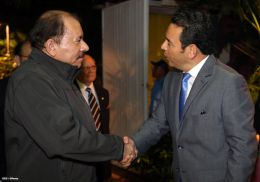 Daniel y Rosario se reúnen con el presidente electo de Guatemala, Jimmy Morales