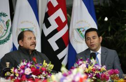 Daniel y Rosario se reúnen con el presidente electo de Guatemala, Jimmy Morales