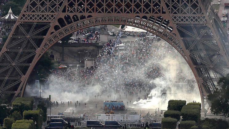 Disturbios en Francia