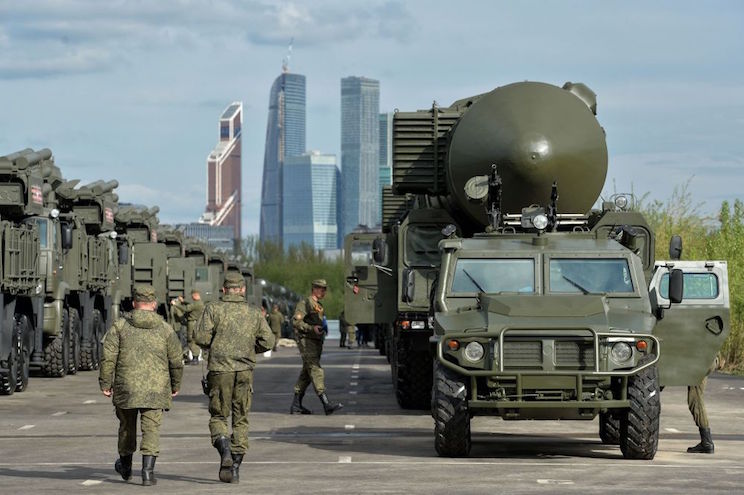 Ensayo Día de la Victoria en Rusia