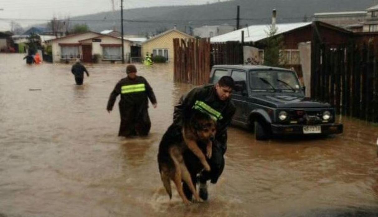 Lluvias Chile